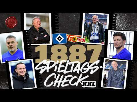 1887 BUNDESLIGA-SPIELE – EINE HSV-ZEITREISE | Spieltagscheck – Legenden-Ausgabe| HSV vs Union Berlin