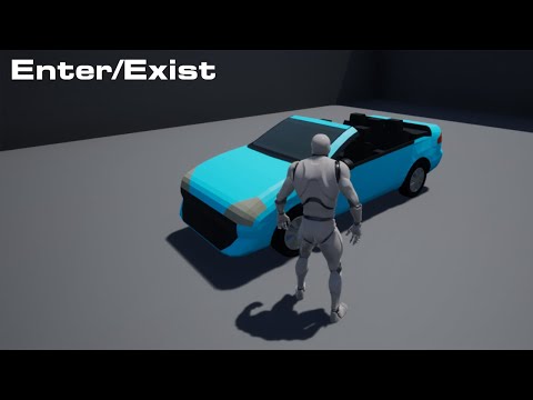 Enter/Exit Car System Unreal Engine 4 Tutorial