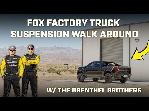 FOX FACTORY TRUCK SUSPENSION BREAKDOWN W/ BRENTHEL BROTHERS!