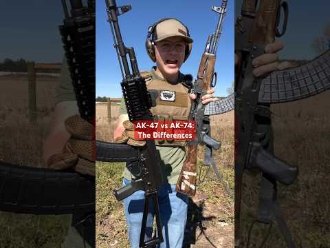 AK-47 vs AK-74: *IMPORTANT* Differences! #tactical #civtac #gun
