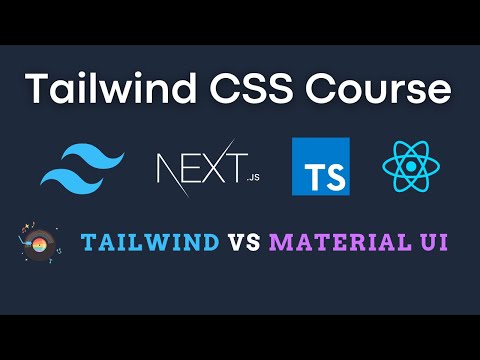 Tailwind Vs MaterialUI | Tailwind CSS Course With Next JS React Typescript