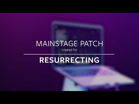 Resurrecting - Elevation Worship (MainStage Patch Keys)