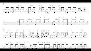 Average White Band-Pick Up The Pieces | Drum Score, Drum Sheet Music
