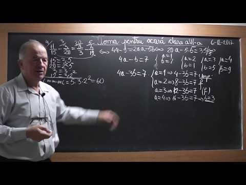 1/3 Lectia 1651 Clasa 6 Operatii cu fractii Calculul unor sume Varianta de teza la clasa a VI-a