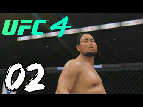 UFC 4 Heavyweight Career Mode Walkthrough Part 2 - MAULING!