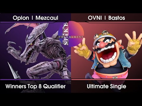 Spike Avril Winners Top 8 Qualifier - Mezcaul (Ridley) Vs. Bastos (Wario) SSBU Ultimate Tournament