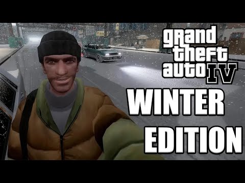 GTA IV ЗИМНЯЯ СБОРКА | GTA IV WINTER EDITION