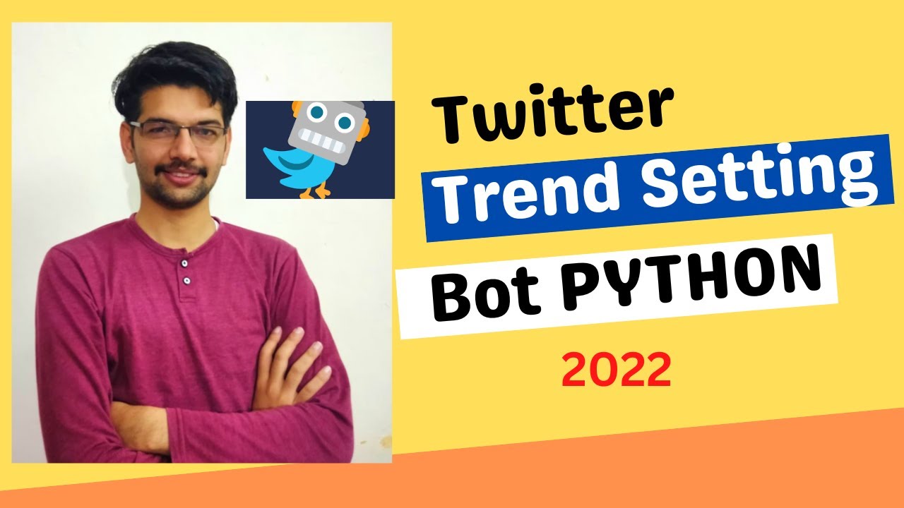 Twitter bot using Python and Selenium 😀 Fixed Issues 2022