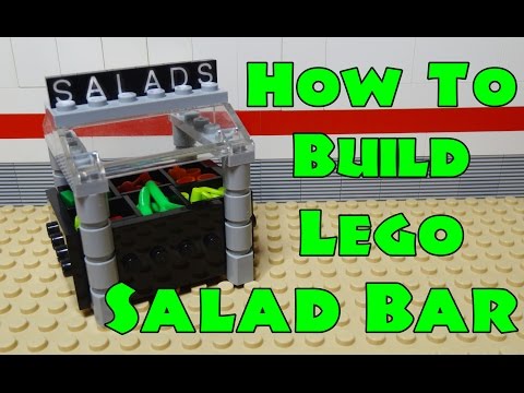How To Build A Lego Salad Bar