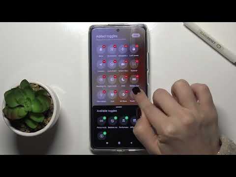 How to Change and Edit the Notification Panel Shortcuts on XIAOMI 11T Pro