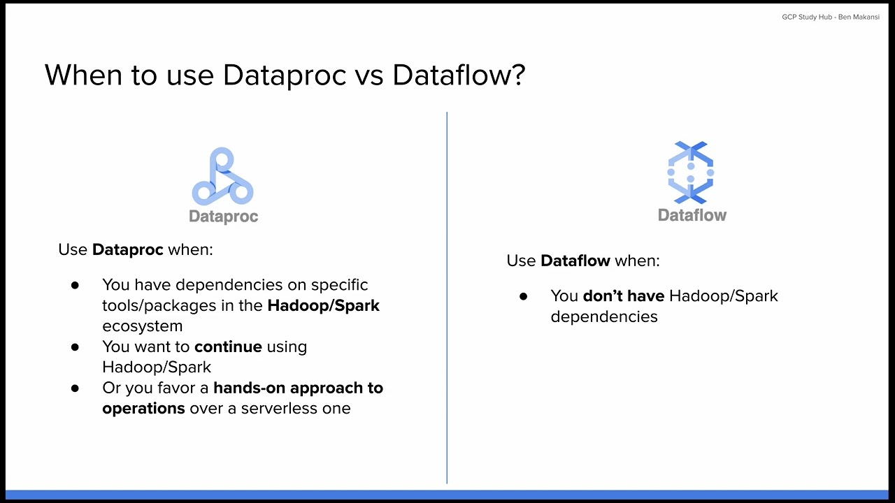 Dataproc vs  Dataflow