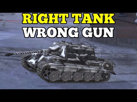 Right tank, Wrong gun!