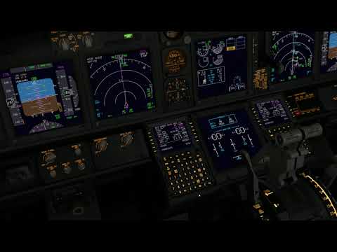 X-Plane 12 Approach - Engine Failure - Trim Wheel Broken - No Autothrottle - Landing Ikrutsk UIII