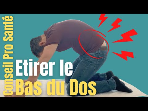 Douleur bas du dos : un étirement pour soulager le bas du dos