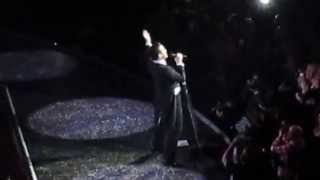 Robbie Williams - Shine my shoes. Stockholm, Sweden. May 16 2014.