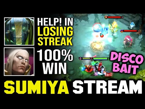 Trying New TI10 Disco Bait | Sumiya Invoker Stream Moment #1506