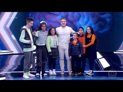 Episódio 06 - Pequenos Gênios: Time Globogênios x Time Invencríveis | Domingão com Huck 17/08/2025