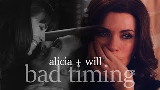 alicia + will | bad timing