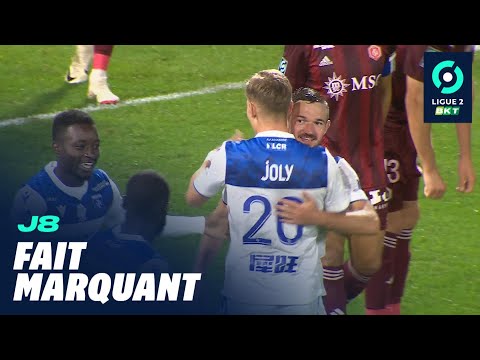 1ère victoire à domicile pour Auxerre qui retrouve le podium de Ligue 2 BKT!  8ème journée 2023-2024