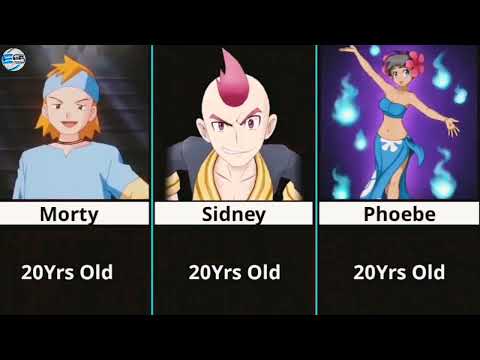 Pokemon leader age comparison