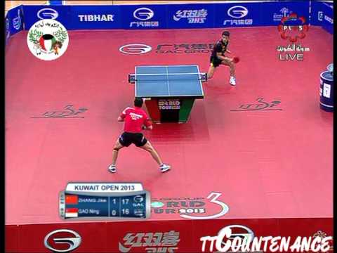 Kuwait Open: Zhang Jike-Gao Ning