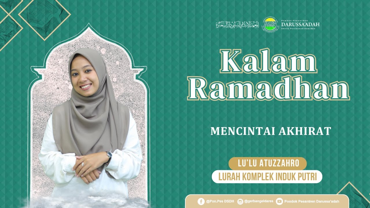 KALAM RAMADHAN | MENCINTAI AKHIRAT