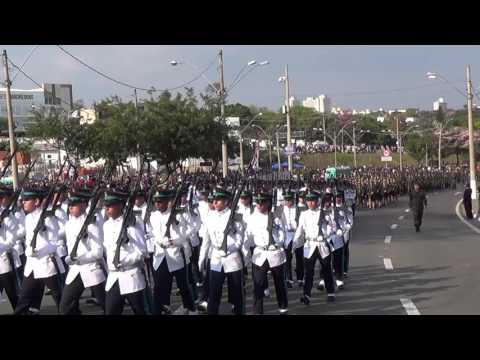 Military Parade Independence of Brazil September 7, 2015 - Six part