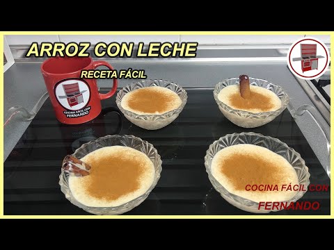 HOMEMADE AND EASY RICE PUDDING