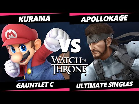 WTT 2023 - Kurama (Mario) Vs. ApolloKage (Snake) Smash Ultimate - SSBU