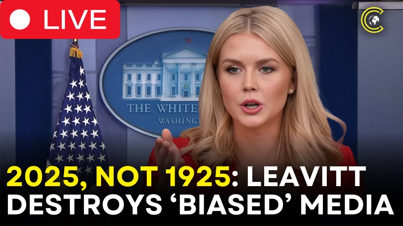 Karoline Leavitt LIVE | White House Press Secretary Explodes on Reporters! "Find Another Job!"