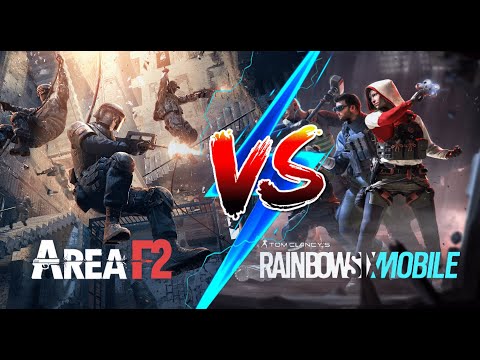 Rainbow Six Mobile VS Area F2 - Best CQB on Mobile?