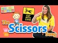 The Scissors Song How To Cut Learning Songs For Kids Preschool Kindergarten