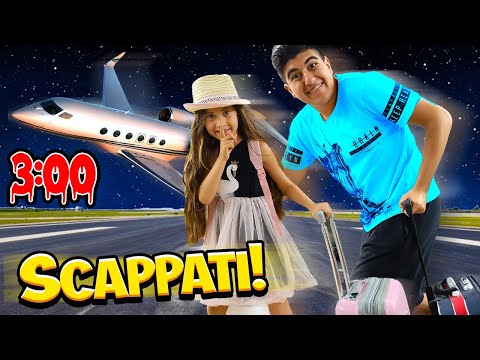 GIADA È SCAPPATA DI CASA CON FRATELLO RIKY ALLE 3 DI NOTTE MENTRE MAMMA NADIA DORME!