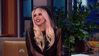 Lady Gaga interview with Sofia Vergara on The Tonight Show with Jay Leno (February 14th, 2011) (HD)