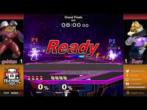 Training Mode Tournaments #31 Gahtzu (Falcon) vs. Kurv (Fox) - Grand Finals SSBM