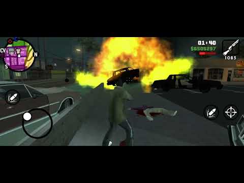 GTA SAN ANDREAS GAMEPLAY-CJ upped his ranking 👀 GSF Wars pt.5