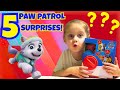 Amelia Unboxes Paw Patrol Surprise Capsule Toys
