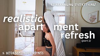 Rearranging My Entire Nyc Apartment (It Feels Sooo Different Now!) Ep. 1