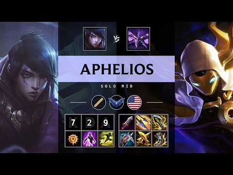 Aphelios Mid vs Kassadin - NA Diamond Patch 25.12