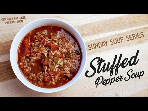 Classic Stuffed Pepper Soup Recipe | Great Lakes Country