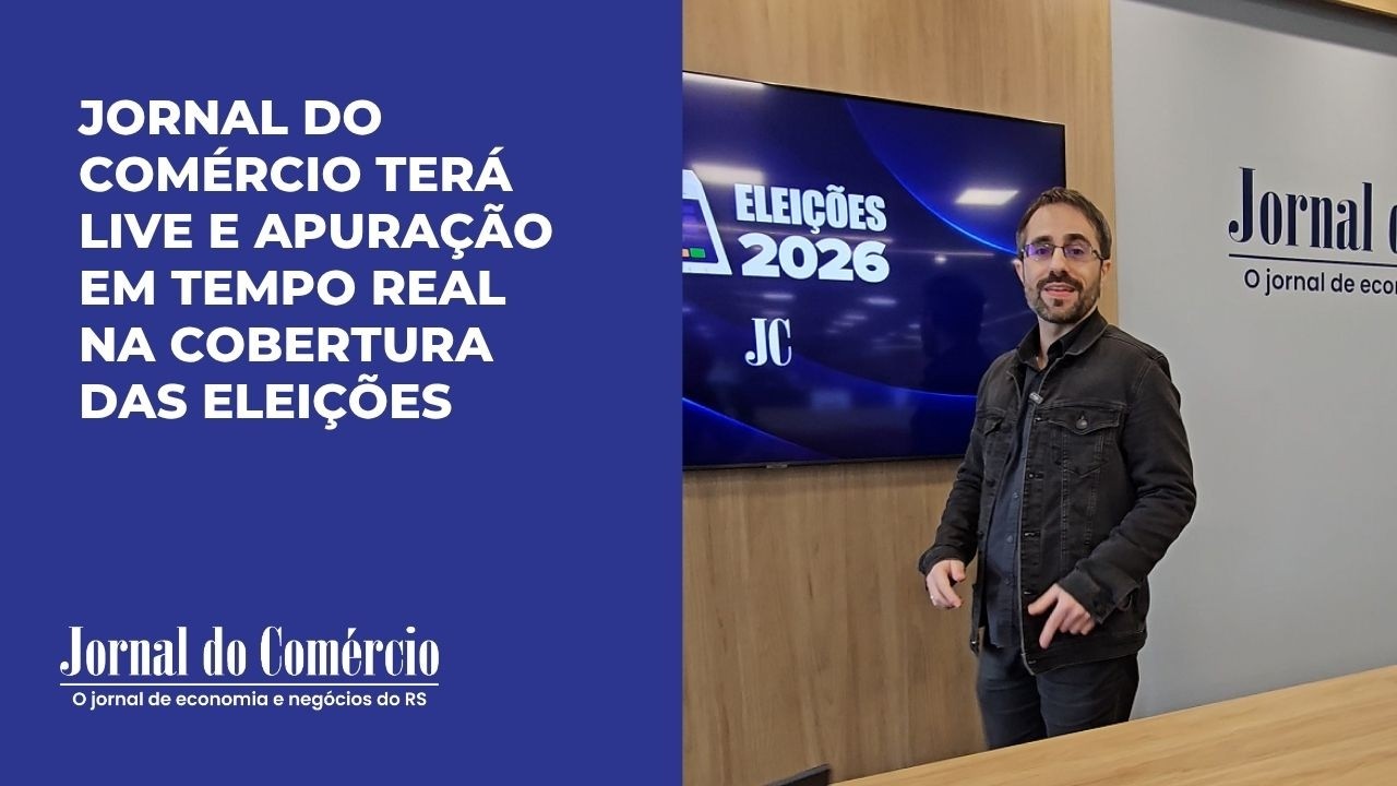 Jornal do Comércio terá live e apuração em tempo real no domingo de eleições