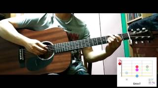 너라면 괜찮아 Cuz it's you / 스탠팅에그 Standing Egg / 기타 guitar / 코드 chord