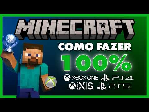 HOW TO GET 100% PLATINUM IN MINECRAFT - WORKING in 2025 | PS4, PS5, XBOX and PC 🤯