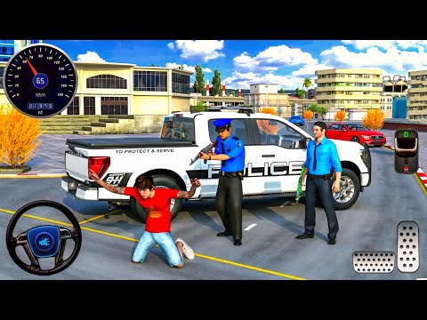 Crime City Police Officer Job Car Chase 3D - Real Cop Car Simulator Multi-Storey : Android Gameplay