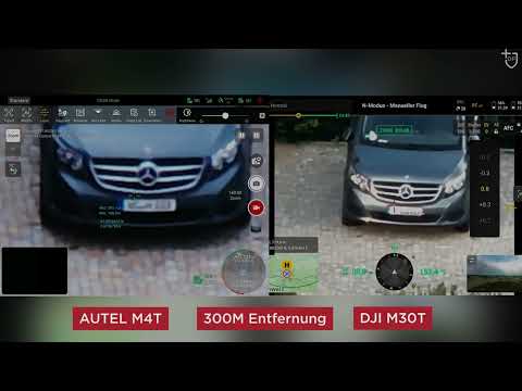 DJI M30T vs Autel M4T - AI Recognition Tracking Zoomperformance and noicelevel
