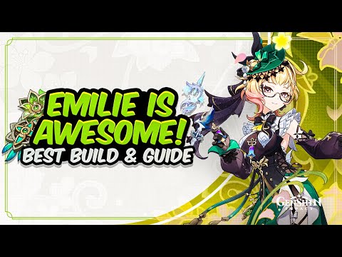 COMPLETE EMILIE GUIDE! Best Emilie Build - Artifacts, Weapons, Teams & Showcase | Genshin Impact