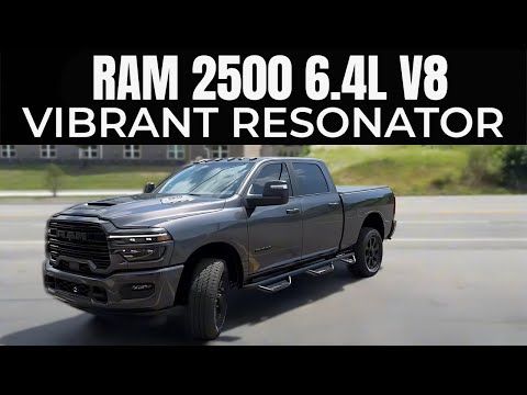 2025 RAM 2500 6.4L HEMI V8 w/ Vibrant Bottle Resonator!