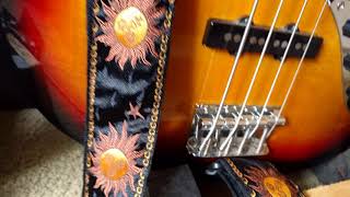 Video thumbnail for cheap rare bass guitar squier skull and bones mb4 by Travis Guide