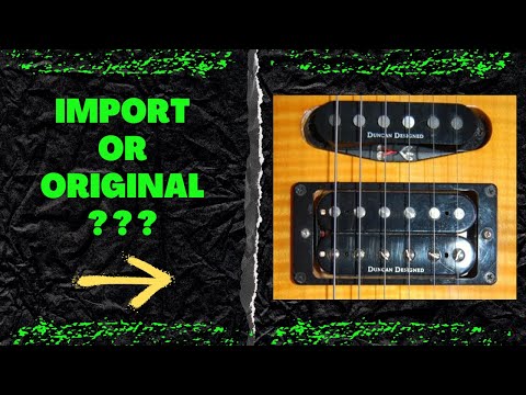 Duncan Designed Vs Seymour Duncan - All models comparison