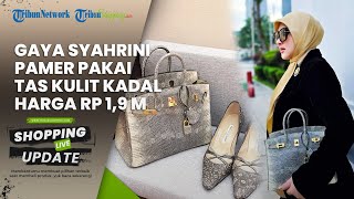 Tak Hanya Buaya, Syahrini Punya Koleksi Tas Mewah Hermes Kulit Kadal, Harganya Capai Rp 1,9 Miliar
